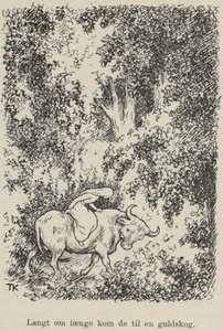 Kari Trstakk Katie Woodencloak - Theodor Kittelsen